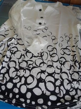 Blusa de talla grande para mujer, blusa de talla grande 4xl 5XL, Tops de primavera y verano con cuello en V, Media manga con empalme de encaje estampado bohemio para mujer 2020