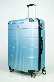 

Suitcase large pc blue metallic