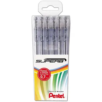

Small pocket Superb 6 pcs Black 0 7 mmPENTEL4.44