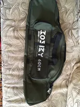 Bolsa de caña de pescar de tela Oxford plegable, almacenamiento protector multifuncional, 1/2/3 capas, negro/verde, 60/122/150/152cm