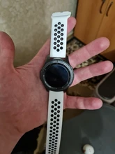 De silicona 22MM pulseras para Samsung Galaxy ver 46mm de S3 clásico/frontera Galaxy reloj de 3 45mm pulsera para Huawei GT Correa