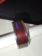 Anillo Digital de acero inoxidable para hombre, anillo inteligente con NFC, para teléfonos Android, con pareja funcional