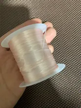 Rollo de cuerda de cristal elástica multicolor, cordón de 393 pulgadas para fabricación de joyas, pulsera hecha a mano, collar