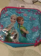 Mochilas infantiles de dibujos animados de unicornio para niños, morral escolar de Elsa
