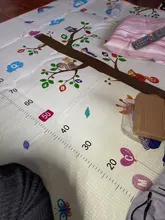 Estera de juego gruesa de dibujos animados para bebés, alfombrilla de puzle de 1cm, alfombrilla de escalada para bebés, tapete de juegos para niños, juguetes para niños