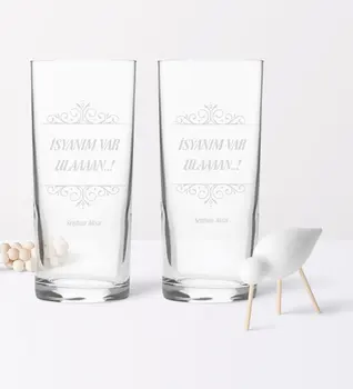 

Personalized Dual İsyanım Have Ulan Arrack Cup Set