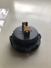 Voltímetro Digital para motocicleta, voltímetro Digital con pantalla LED, resistente al agua, Mini DC5V-48V redondo