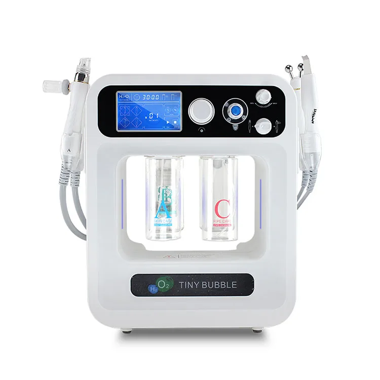 US $619.00 All In One Hydra Dermabrasion Peel Skin Cleaning Vacuum Face Hydro Water Oxygen Jet Peel Machine For SPA And Home