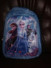 Mochila escolar de dibujos animados de Disney para niñas, bonita mochila para guardería, elsa, Anna