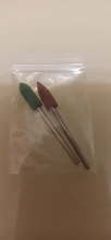 Pulidor de silicona para uñas, herramientas de corte de cutículas, limas de broca, pulidor para máquina eléctrica, 1 Uds.