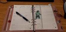 Moterm-Agenda de anillos de lujo con carpeta de anillos plateados, organizador de Agenda, diario, Bloc de notas, cuaderno de bocetos, A5, 30 MM, nueva serie