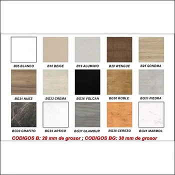 

Countertop COLOR white Arctic REF-12 BG35