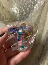 Llavero colgante de Metal de resina para hombre y mujer, accesorio de moda con nombre Simple, regalo de joyería