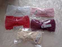 Accesorios para la cabeza para bebé recién nacido, cinta para el pelo de princesa con lazo grande, turbante, Jacquard, Color caramelo, 2019