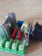 Regulador de voltaje oscurecimiento AC 220V 2000W SCR, controlador de velocidad del Motor, termostato, módulo regulador de voltaje electrónico