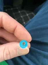 Terminales a tope termorretráctiles, conectores de Cable eléctrico aislados, prensado de 16-14 AWG, color azul, Conector de terminales, 25/50 Uds.