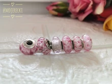 32 estilos Plata de Ley 925 auténtica efervescencia cristal de Murano cuentas encanto Original pulsera auténtico S925 joyería