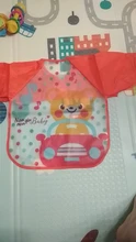 Baberos impermeables de manga larga para bebé, delantal, Linda bata babero de alimentación, artículos de cuidado del bebé, accesorios, bata babero de alimentación para niños, gran oferta