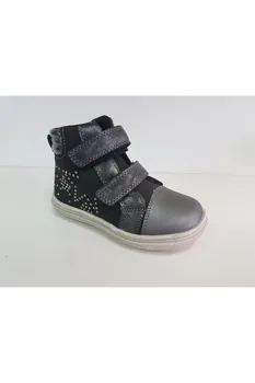 

Boot crecendo silver glitter.