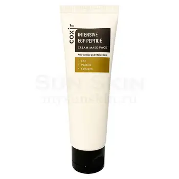 

For skin regeneration facial mask with peptides and EGF coxir intensive EGF peptide cream mask pack