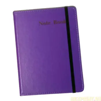 

Note Book B6 100 sheets artificial leather (color-purple)
