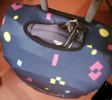 JULYS SONG-funda elástica para maleta de viaje, protector para equipaje de 18 a 32 pulgadas