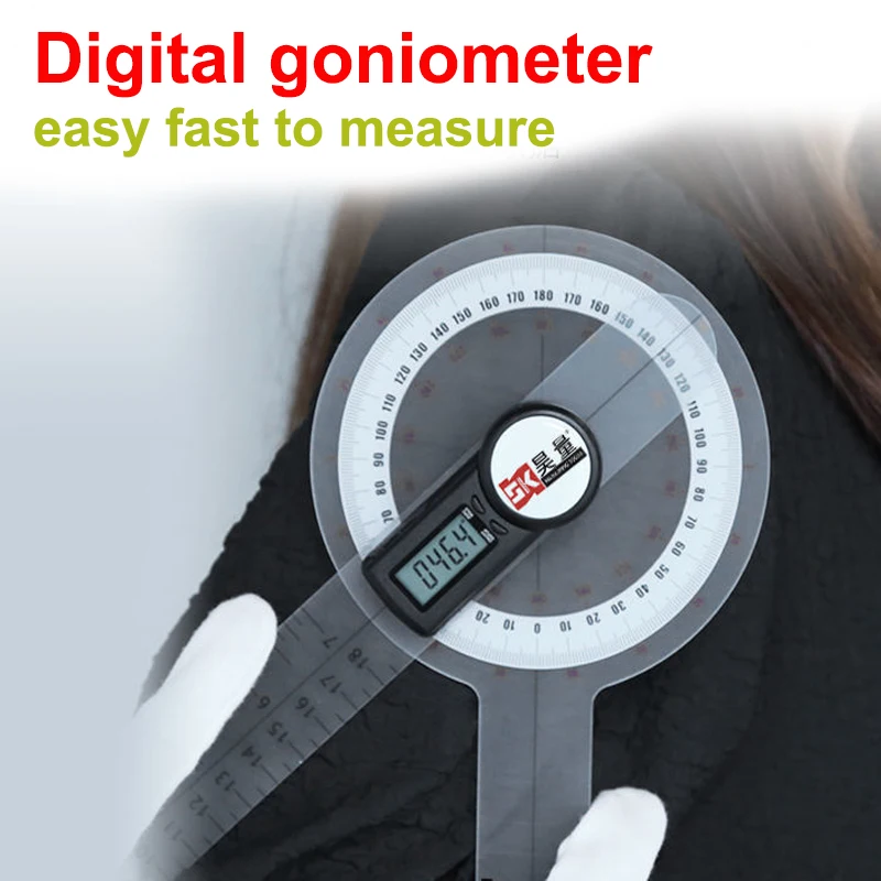 300mm Digital Orthopedic Protractor Angle Finder meter 12inch Goniometer electronic body goniometer medical ruler 5