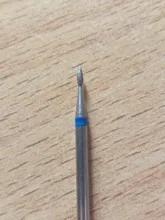 Taladro de diamante para uñas, fresa, cortador de uñas artístico, limpieza de cutículas para manicura, molinos eléctricos, herramienta amoladora de rebaba, 1 Uds.