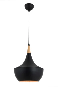 

AVONNI AV-4106-A7-BSY Black Painted Pendant, E27, Metal, Wooden,