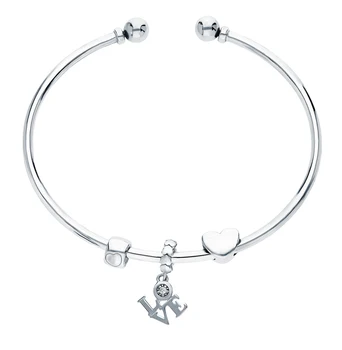 

Silver Bracelet with cubic zirconia sunlight sample 925