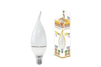 

Lamp LED light-230 V-4000 K-E14 (Candle In The Wind) folk
