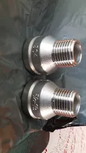 Female Connector Pipe-Fitting Thread-Reducer BSP Adpater 304-Stainless-Steel 3/4-1/8-1-