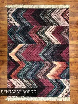 

Quantity Surveying City Life 7 'x 10' Microfiber Red Area Rug