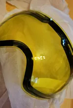 Nueva lente doble brillante de la marca COPOZZ para gafas de esquí del modelo GOG-201 aumentar el brillo noche nublada para usar (solo lente)