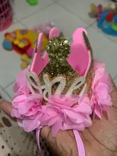 Princess Headband Hair-Accessories Photography-Props Flower-Crown Birthday-Party Baby-Girl