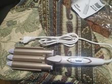 Utensilios de peluquería profesional, rizador de cerámica de triple barril de pelo eléctrico, ondulador de pelo, herramientas de estilismo