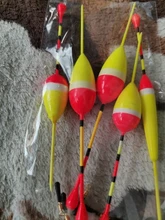 Flotador de espuma para pesca en hielo, conjunto de boya para carpa, accesorios de aparejos de pesca, tamaño 1g 2g 3g, 5 unids/lote
