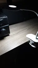 Study Lamps Magnifier Touch-Clip Gooseneck Usb-Table-Light Flexo Rechargeable 18650 Battery