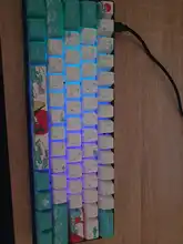 Pbt Keycap Sublimation Japanese-Character Coral Mechanische Korean Gk61/gk64-Dye Toetsenbord