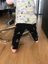 Pantalones de algodón con estampado para bebés, pantalones deportivos para bebés, bombachos, para niña recién nacida