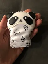 Silicone Teething-Glove Panda-Wrapper Food-Grade Newborn Baby Chewable Beads Animal Dolphin