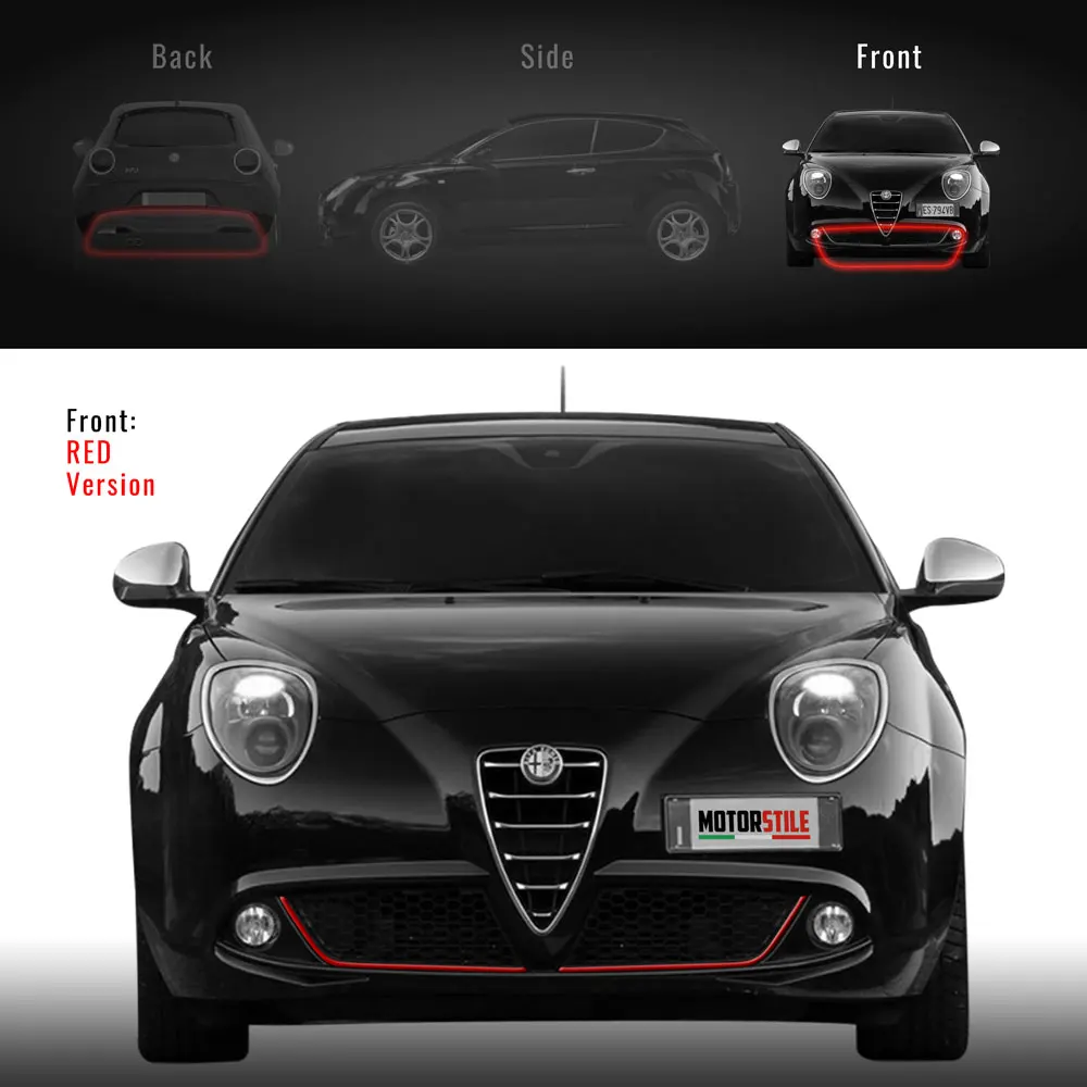 Клей профиль для дам бампер передний+ задний Alfa Romeo Mito