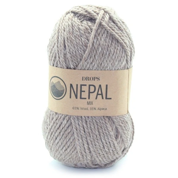 0618m Camel/верблюжий Пряжа DROPS «Nepal» - Цвет: 0618m Camel/верблюжий