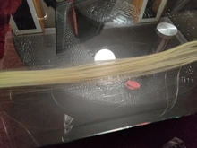 AliLeader-extensiones de cabello sintético liso, 20 colores, 50Cm de largo