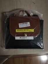 Mochila de nailon con correas ajustables, bolso para mujer