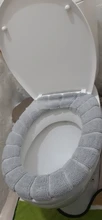Bathroom Toilet Seat Closestool Washable Soft Warmer Mat Pad Cushion oilet seat bidet
