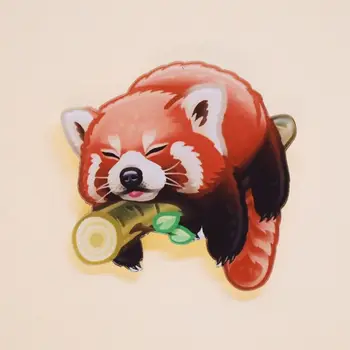 

Jewelry badge Red Panda (52610)