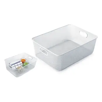 

Multi-Purpose Organiser Confortime Metal White (37 X 27 x 13 cm)