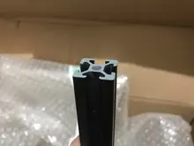 Arbitrary Cutting 1000mm 2020 Black Aluminum Extrusion Profile,Black Color.