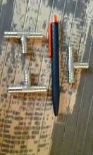 Coupler-Adapter-Connector Hose Pipe-Fitting Gas-Water-Tube Barbed-Tail Brass Copper 10mm